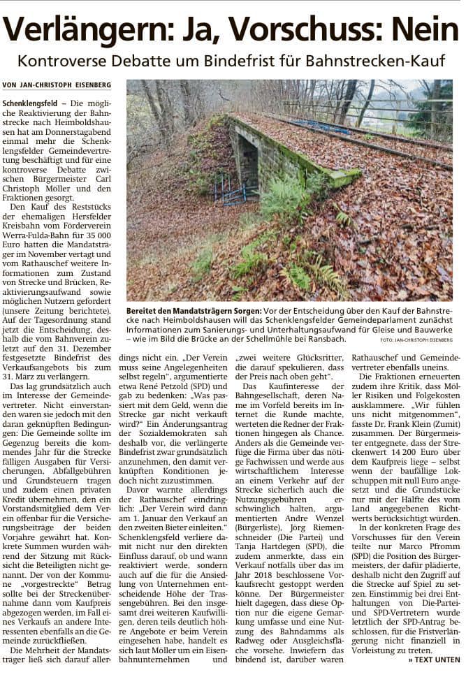 Kreisbahn verl&auml;ngern nein