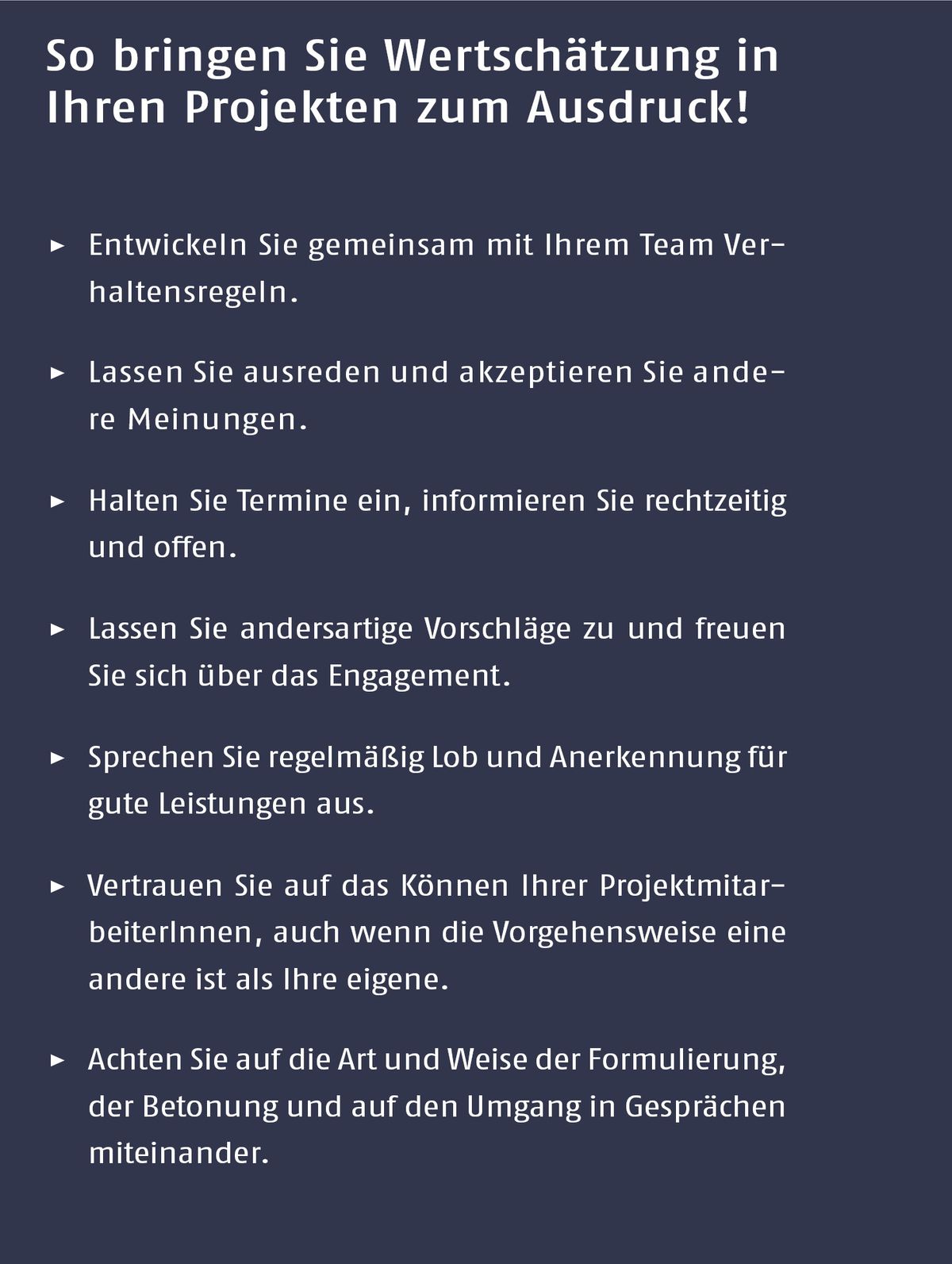 so-bringst-du-wertschaetzung-in-deinen-projekten-zum-ausdruck